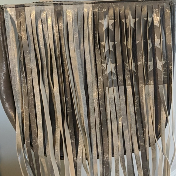 Miss me silver flag purse - Picture 2 of 4